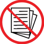 No Contracts Icon